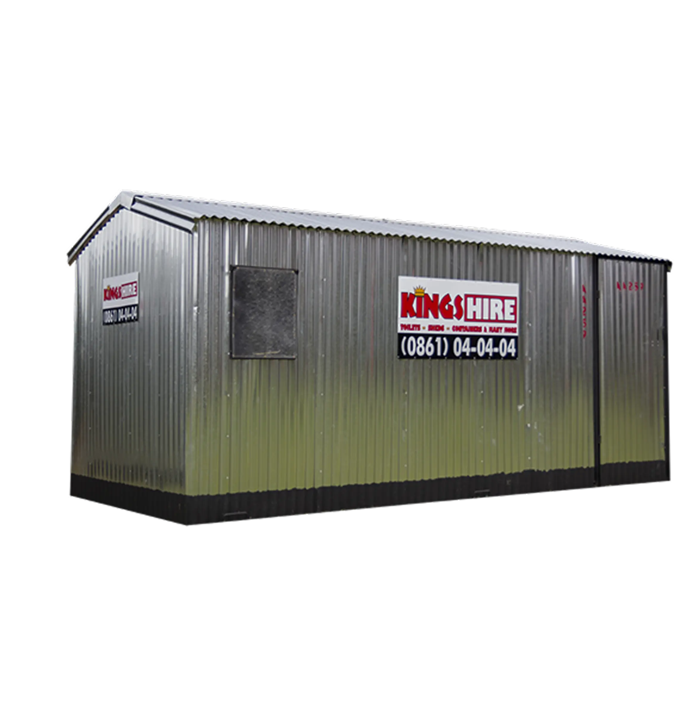 King Hire Large Shed Banner Image