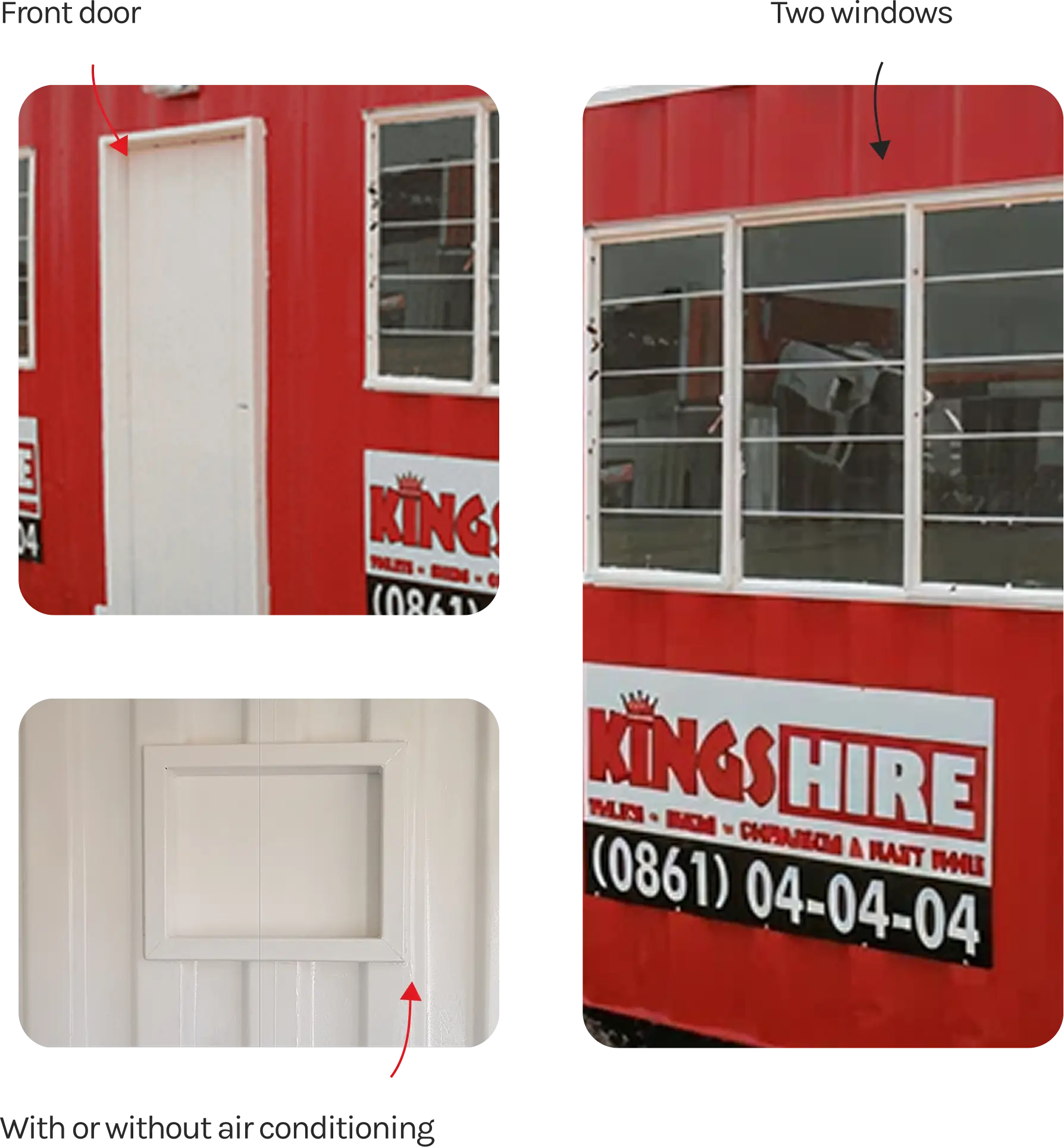 Kings Hire Office Container Accesories