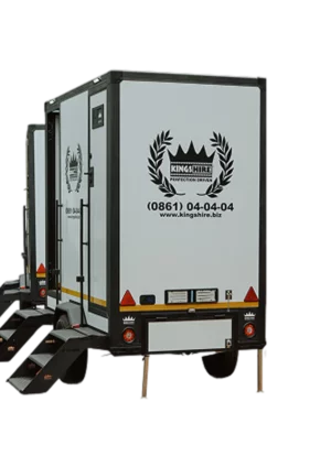 Black Tie  Toilet Trailer