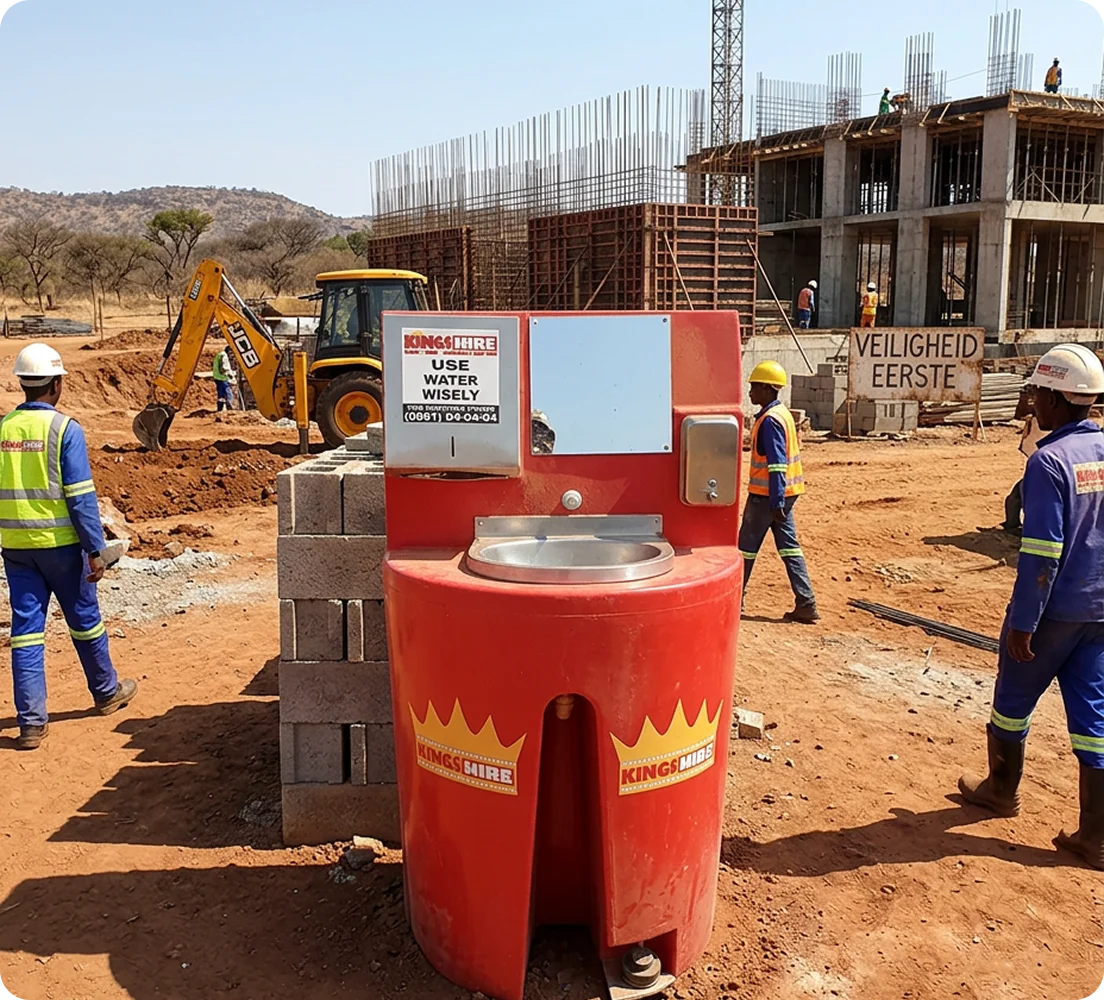 Kings Hire - Standalone Wash Basin - Image 01